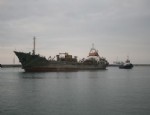 KURU YÜK GEMİSİ - Rize’de Yan Yatan Kuru Yük Gemisi Ünye'de