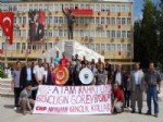 ADIYAMAN VALİLİĞİ - CHP Atatürk Büstüne Çelenk Bıraktı