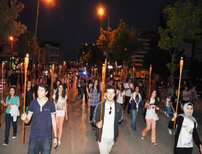 Düzce'de Fener Alayı Heyecanı