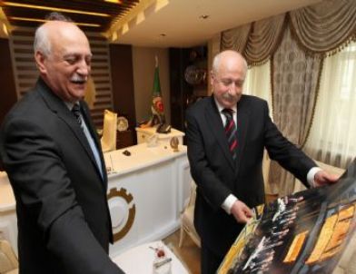 Vali Yüksel Türkiye Ziraat Odaları Birliğini Ziyaret Etti