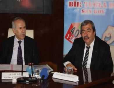 İslahiye İlçesine Abdulkadir Konukoğlu Tarafından Okul Yapılacak