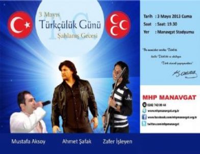 MHP'den Türkçülük Günü Şahlanış Gecesi Konseri
