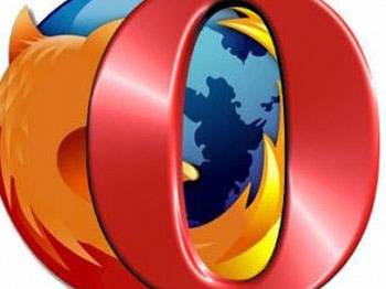 Opera, Firefox'un peşinde