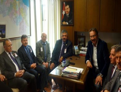 Ziraat Odası Başkanlarından Ünal’a Ziyaret