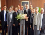 AHMET TURAN - Aydın Ticaret Borsası’nın Yeni Yönetimi Ziyaretlerini Sürdürüyor