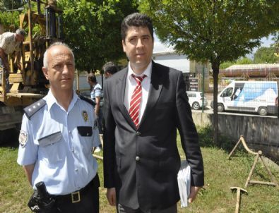 Emniyet Müdürlüğü Yeni Binası İçin Sondaj Çalışmaları Başladı