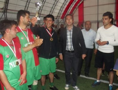 Nurhak’ta Futbol Turnuvası Sona Erdi
