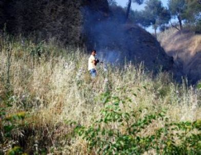 Salihli’de Yangın