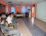 LYS - Samsat’ta, Lys’ye Girecek Öğrencilere Seminer Verildi