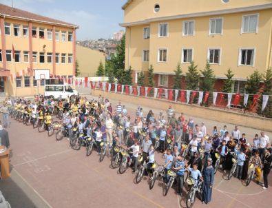 Öğrencilerde Bisiklet Sevinci