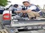 Beyaz Eşya Servisi Yazan Araçta Kaçak Sigara