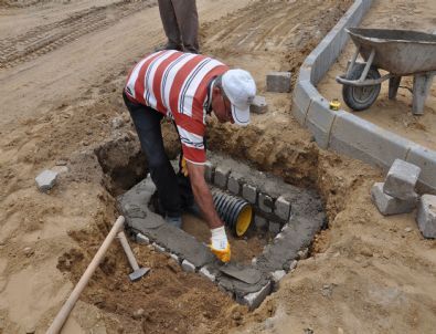 Bölge Hastanesinin Çevre Yol Düzenlemesi Yapılıyor