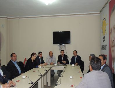 Ak Parti Bölge Koordinatörü Eleşkirt'te