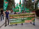 EĞITIM İŞ - AÜ’de Öğrenciler Polisin Üniversitelere Girecek Olmasını Protesto Etti