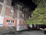 Eskişehir'de Tarihi Sinema Binası Alev Alev Yandı