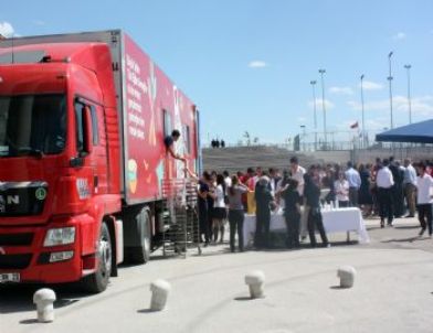 Geleceğim Parlak, Kariyerim Mutfak Projesi Tır'ı Ankara Ted Koleji'nde