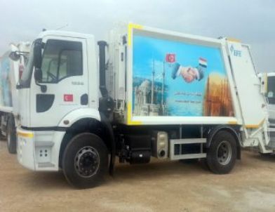 Türkiye’den Mısır’a 150 Adet Çöp Toplama Kamyonu