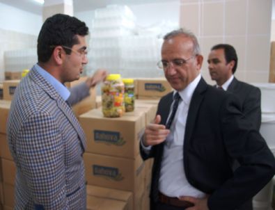 Vali Yurdakul’dan Turşu Fabrikasına Ziyaret