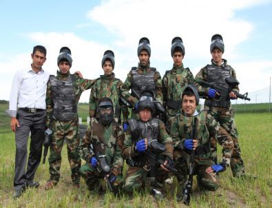 Ahlat'ta Paintball Arena Açıldı