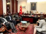 GAİ - Güney Sudan Büyükelçisi’nden Büyükerşen’e Ziyaret
