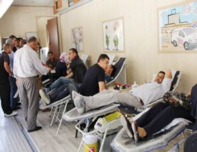 Silvan'da Kan Bağışı Kampanyası