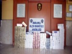 Sivas’ta 3 Bin 500 Paket Kaçak Sigara Ele Geçirildi