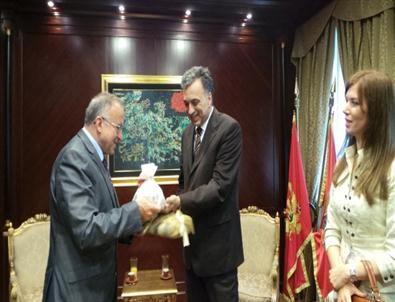 Başkan Güzelbey, Karadağ Cumhurbaşkanı İle Görüştü