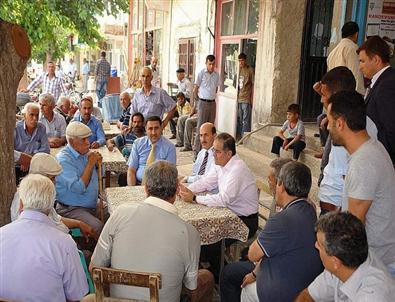 Kilis Valisi Tapsız, Elbeyli'de Vatandaşlarla Sohbet Etti