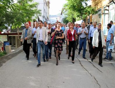 Tunceli’de Taksim’e Destek Eylemi