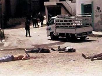 Suriye'de Sunni katliamı