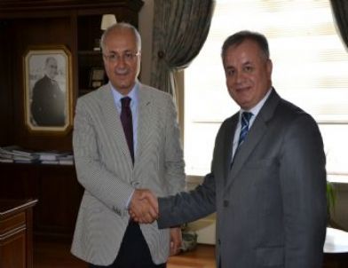 Yeni Atanan Defterdar Kırım’dan Vali Daşöz’e Ziyaret