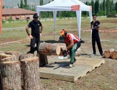Eskişehirli 5 Orman Köylüsü Dünyanın En Güçlü Oduncusu Olmaya Aday