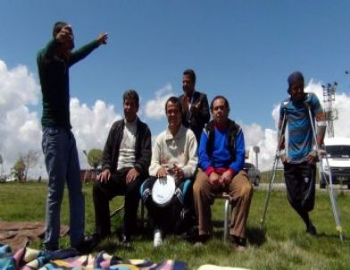 Erciş’te Engelliler Gönüllerince Eğlendi