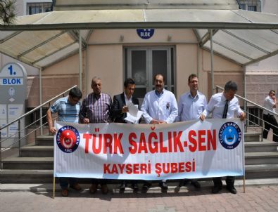 Türk Sağlık-Sen Kayseri Şube Başkanı Ünal Polat: