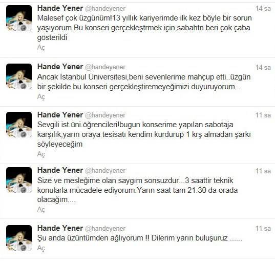 'Malesef Çok Üzgünüm'