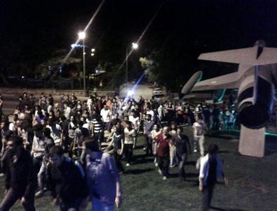 Balıkesir'de Taksim Eylemi