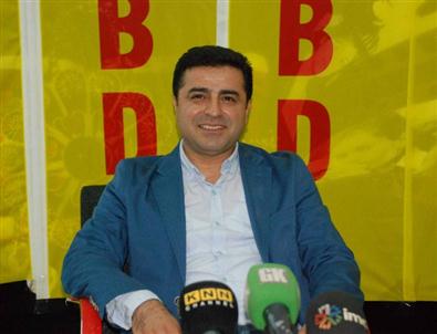 BDP Genel Başkanı Demirtaş'tan Gündeme İlişkin Açıklamalar