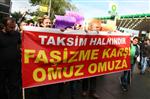 Kars’ta Taksim Protestosu