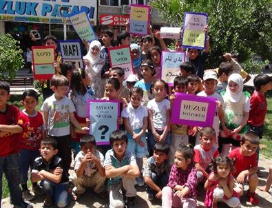 Kızıltepe'deki Suriyeli Çocuklar Okul İstedi