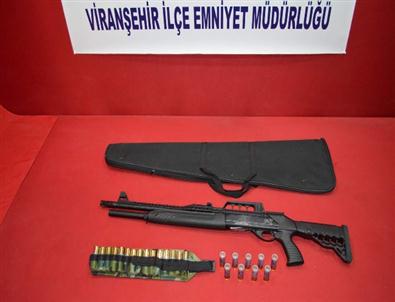 Viranşehir’de Ruhsatsız Silah Ele Geçirildi