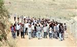 İŞ BIRAKMA - Baraj İşçileri Eylem Yaptı