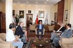 SAMSUN EMNIYET MÜDÜRÜ - Rönesans Holding Yöneticileri Başkan Yılmaz’ı Ziyaret Etti