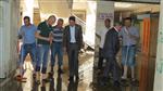 ALT YAPI ÇALIŞMASI - CHP’den Yağmurdan Zarar Gören İşyerlerine Ziyaret