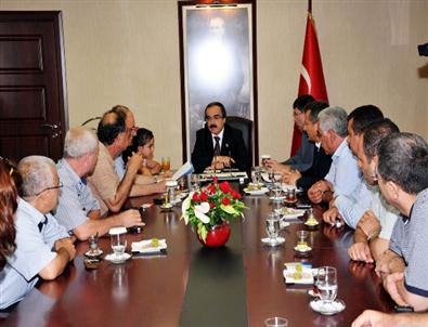 Adana Alevi Platformu’ndan, Vali Coş’a Ziyaret