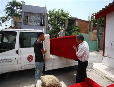 Durdu Teyze’ye Bayraklı Belediyesi Şefkati