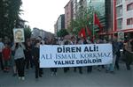 Gezi Parkı Eyleminde Yaralanan Üniversite Öğrencisi İçin Yürüyüş