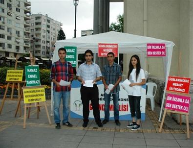 Kent Konseyi Öğrenci Meclisinden ‘Liselere Mescit' Kampanyası