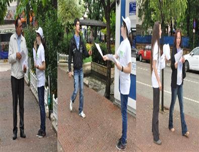 Keşan’daöğrenciler Naylon Poşete Karşı Sosyal Sorumluluk Projesi Hazırladı