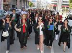 ÇAĞLAYAN ADLİYESİ - Samsun'da Avukatlar Eylem Yaptı