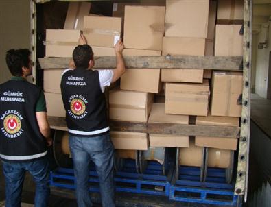 Kapıkule’de İki Milyon 670 Bin Makaron Ele Geçirildi